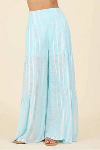 Surf Gypsy - Women's Smocked Wide Leg Pants