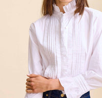 Mille - Phoebe Ruffle Collar Top