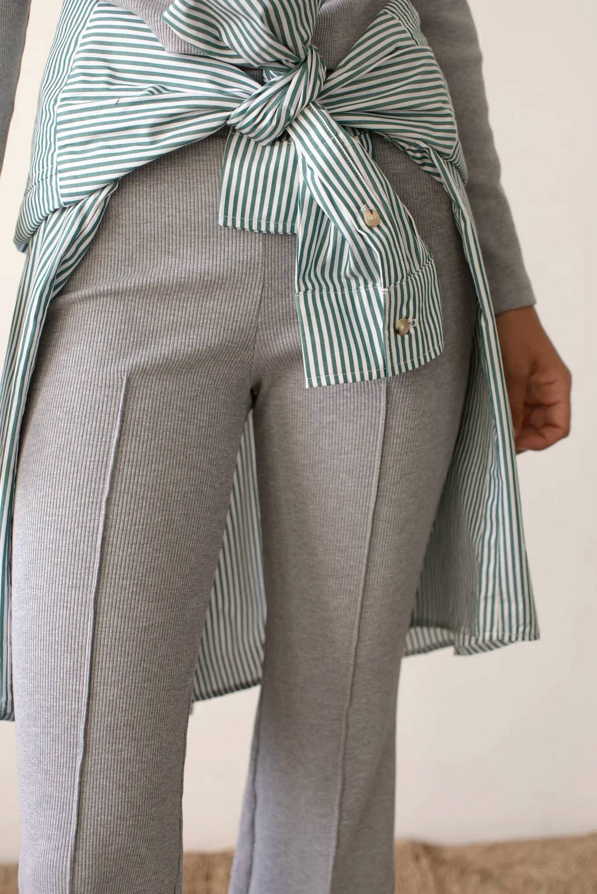 Donni. - Women's Rib Kick Flare Pants