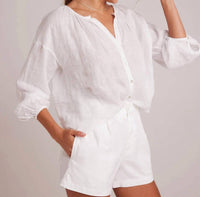 Bella Dahl - Women's Shirred Neck Blouse