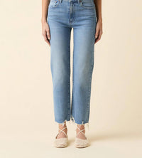 Le Jean - Sabine Straight Leg High-rise Jeans