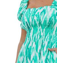 La Mer Luxe - Serenity Puff Sleeve Mini Dress