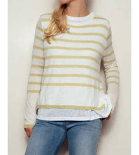 Urban Daizy Casual Crewneck Sweater in green - women's sweater