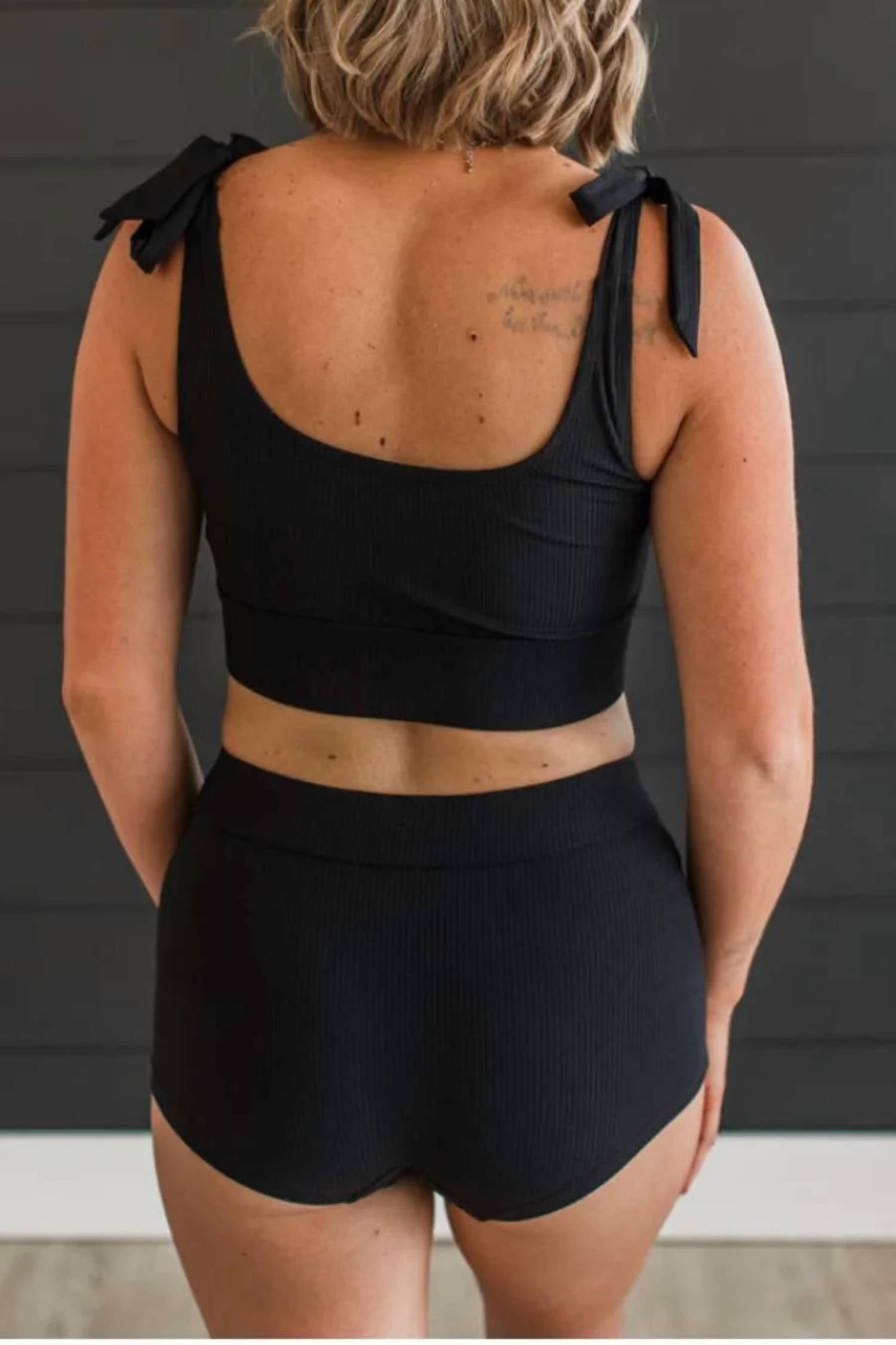 Mack & Mal - Ribbed Bralette Swim Top