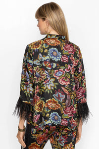 Johnny Was - Lewella Feather Trim Kimono