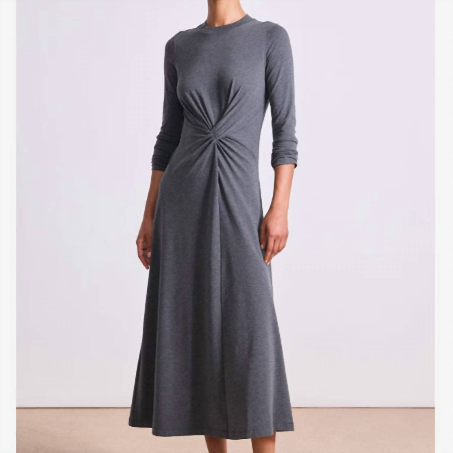 Apiece Apart - Long Sleeve Volta Midi Dress