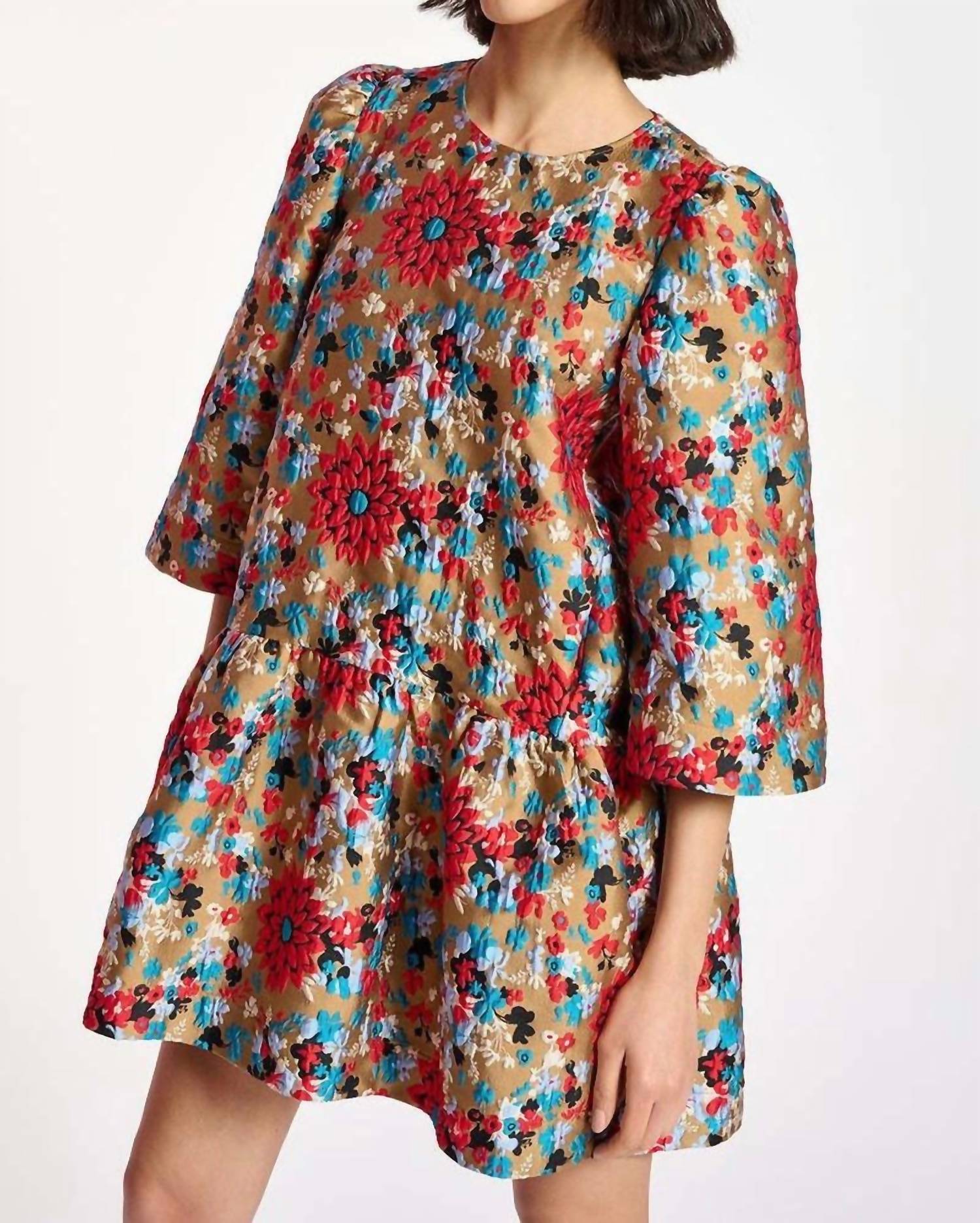 Essentiel Antwerp - Camas Jacquard Swing Dress