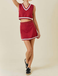 Day + Moon - Women's College Sweater Skirt