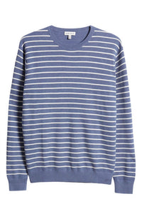 Peter Millar - Tidal Honeycomb Stripe Crewneck Sweater