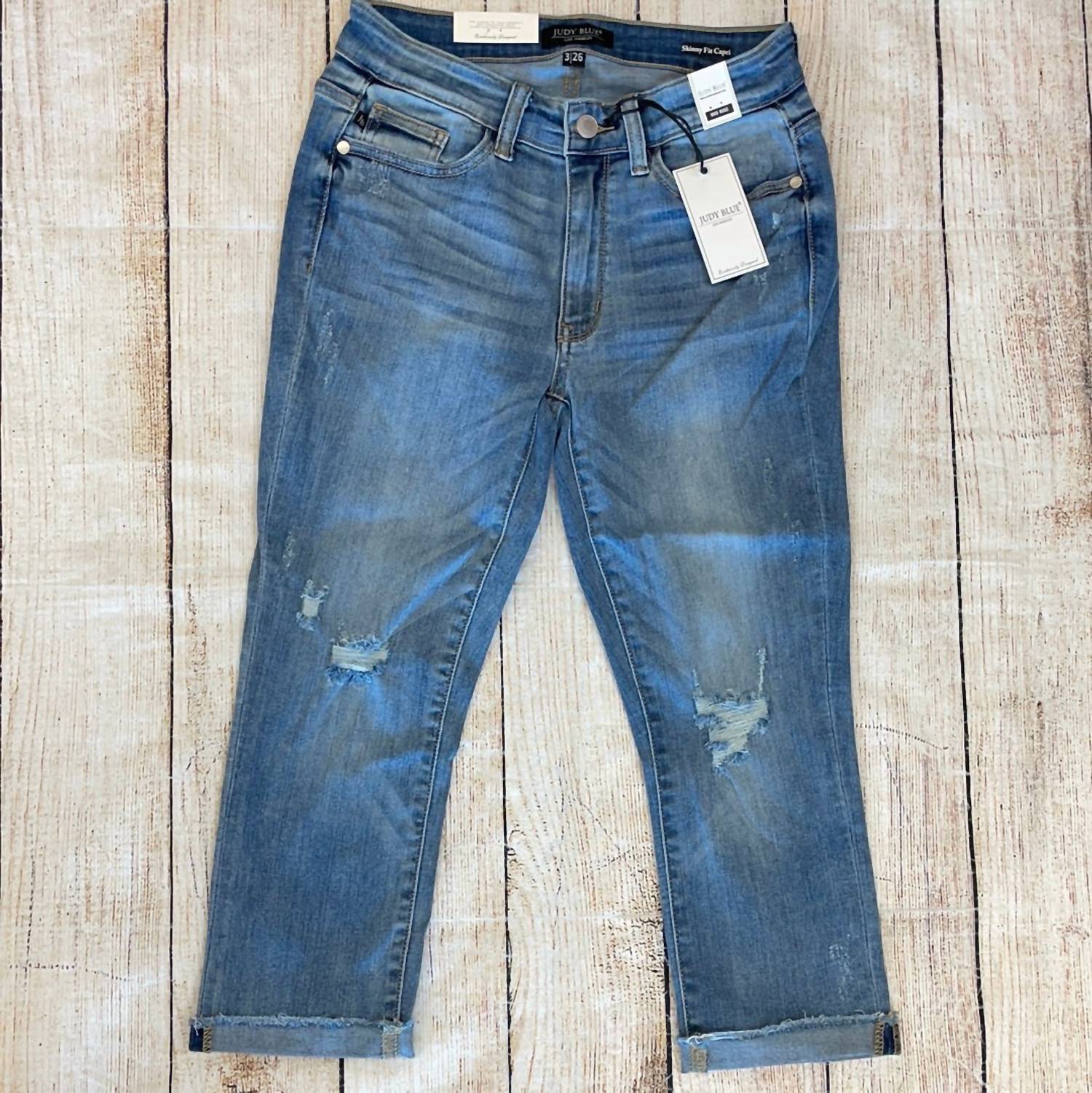Judy Blue - Wome's Mid-rise Capris