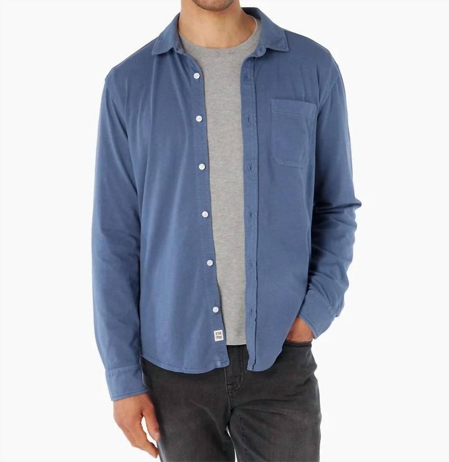 Fair Harbor - Men's Saltaire Long Sleeve Shirt