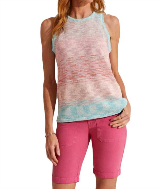 Tribal - SLEEVELESS SCOOP SWEATER TANK