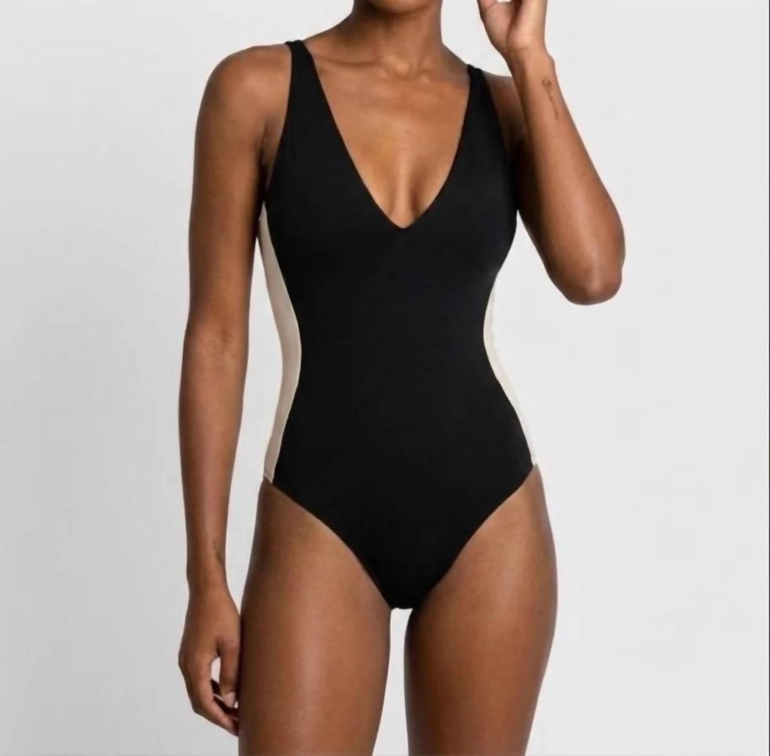 Ta3 - Plungey Contour Sculpting One Piece