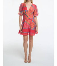Ciebon - Geo Brights Mini Dress