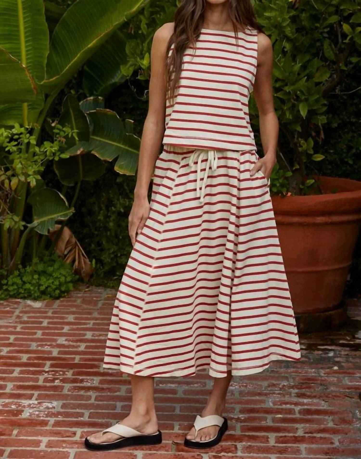 By Together - Sasha Striped Skirt