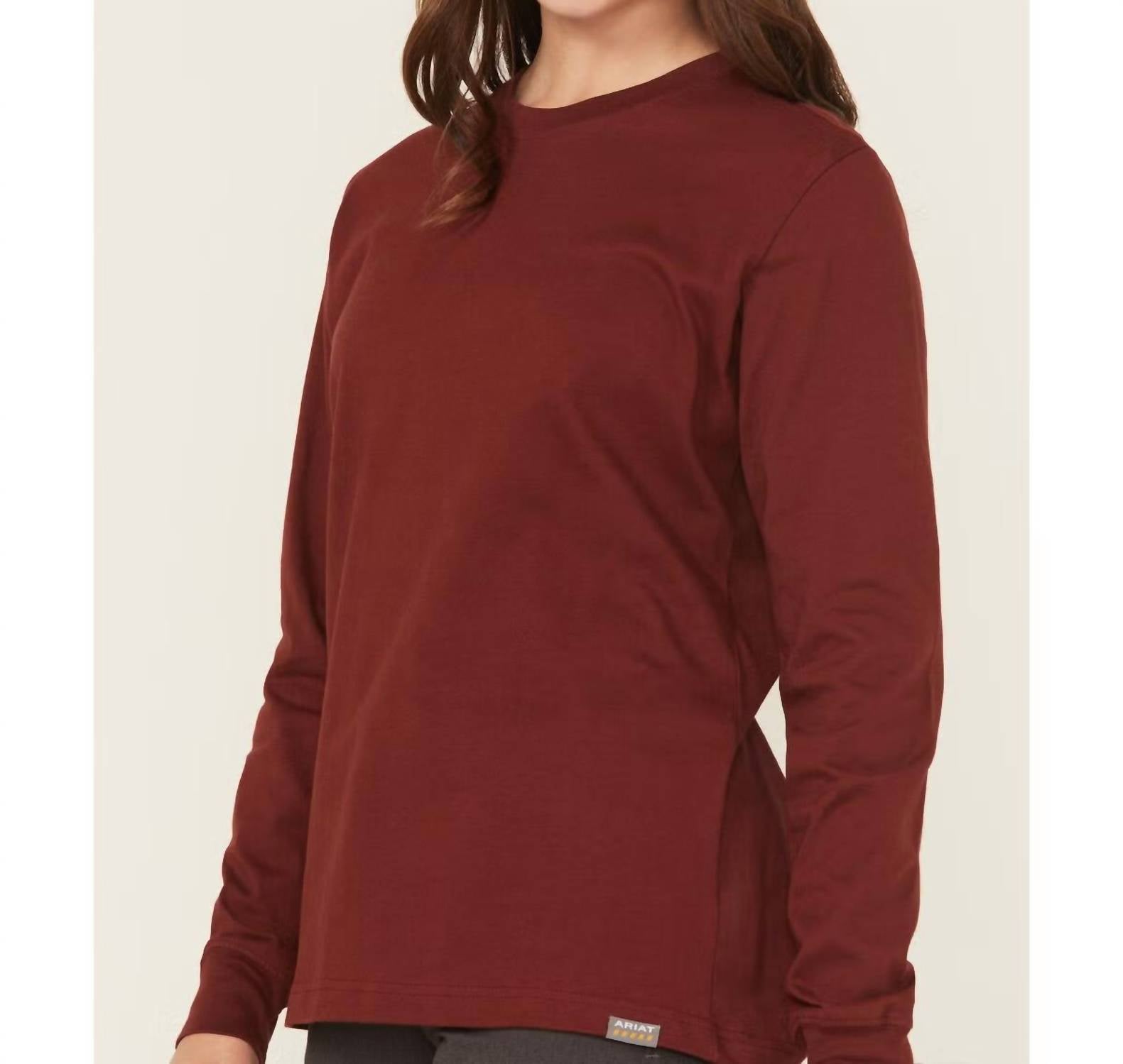Ariat - Rebar Cotton Strong Workshop Logo Long Sleeve Graphic Tee