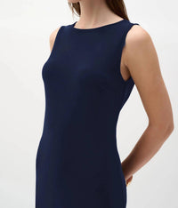 Joseph Ribkoff - Chiffon Flounce Hem Midi Dress