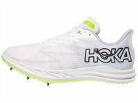 Hoka Unisex Crescendo Md Racing Shoes in white nimbus cloud - women's shoe - detail view