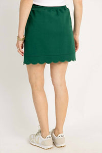 Entro - Hunter Scalloped Pull-on Skort