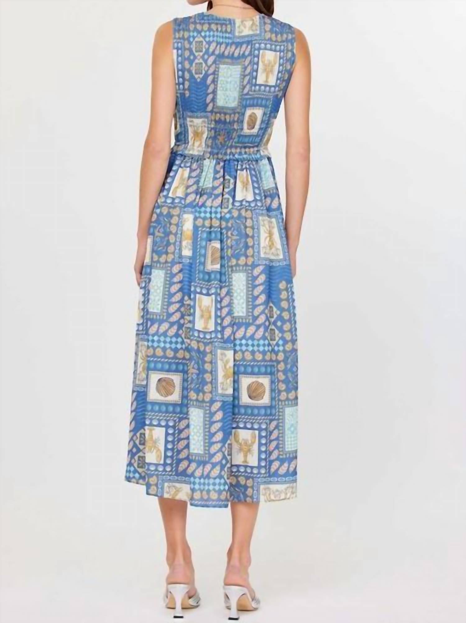 Current Air - Seaside Stroll Midi Dress