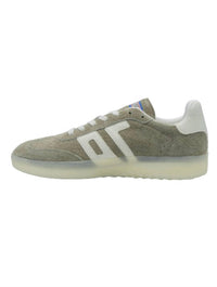 Back 70 Men's Boston 600 Sneaker in grey suede white leather - men's sneaker - detail view