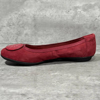 Clarks - Women's Gracelin Zone Suede Slip On Ballet Flat