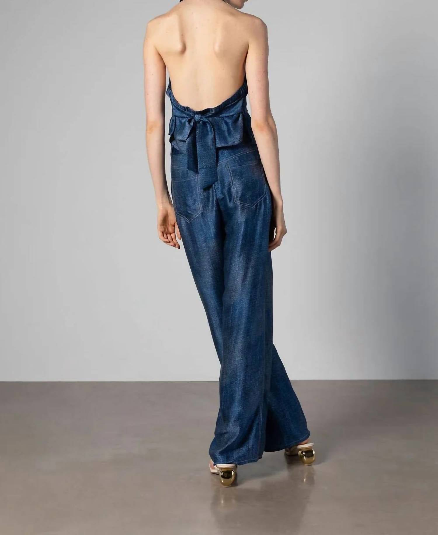 Anaphe - Silk Halter Waistcoat