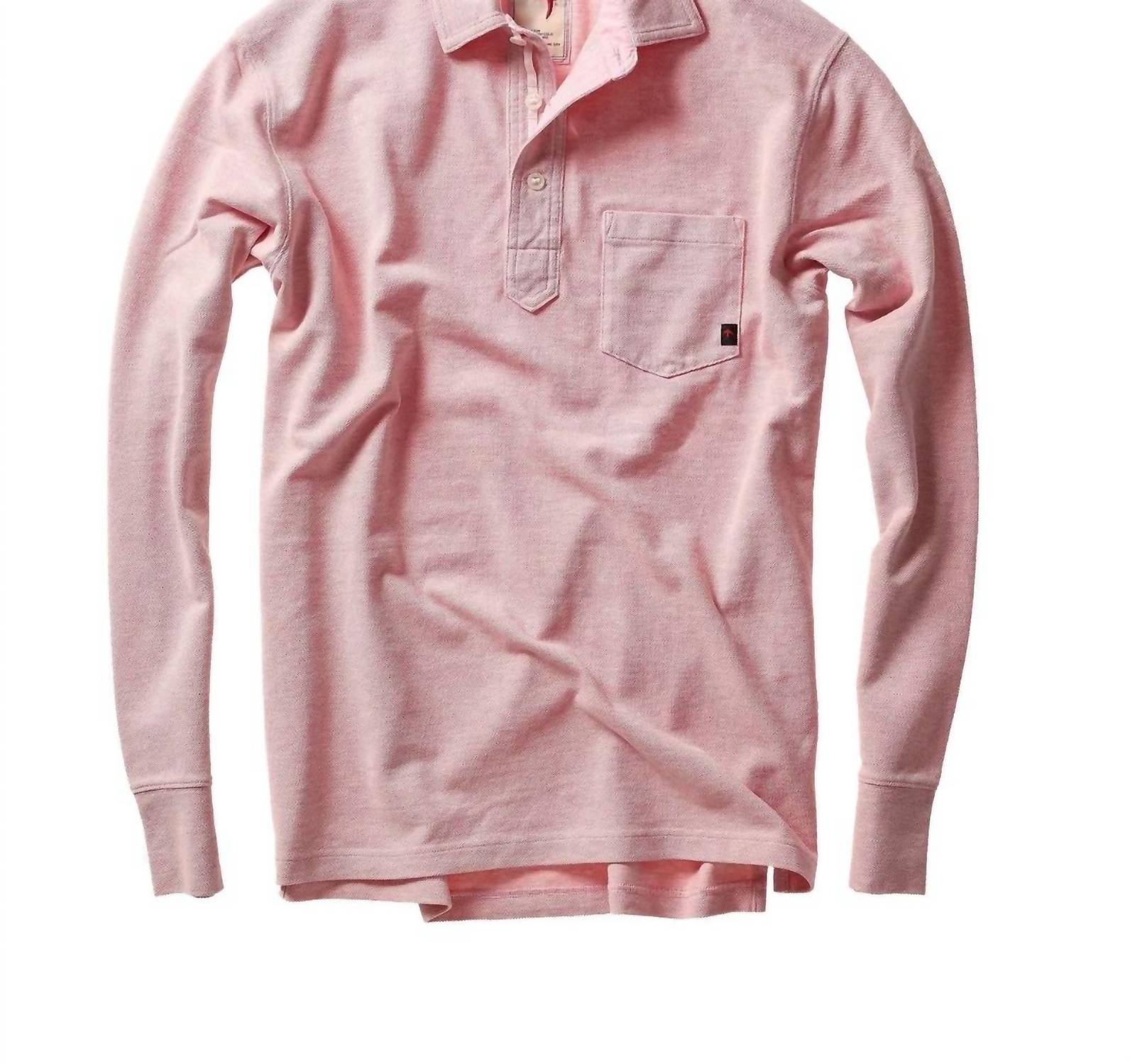 Relwen - Long Sleeve Vintage Pique Polo