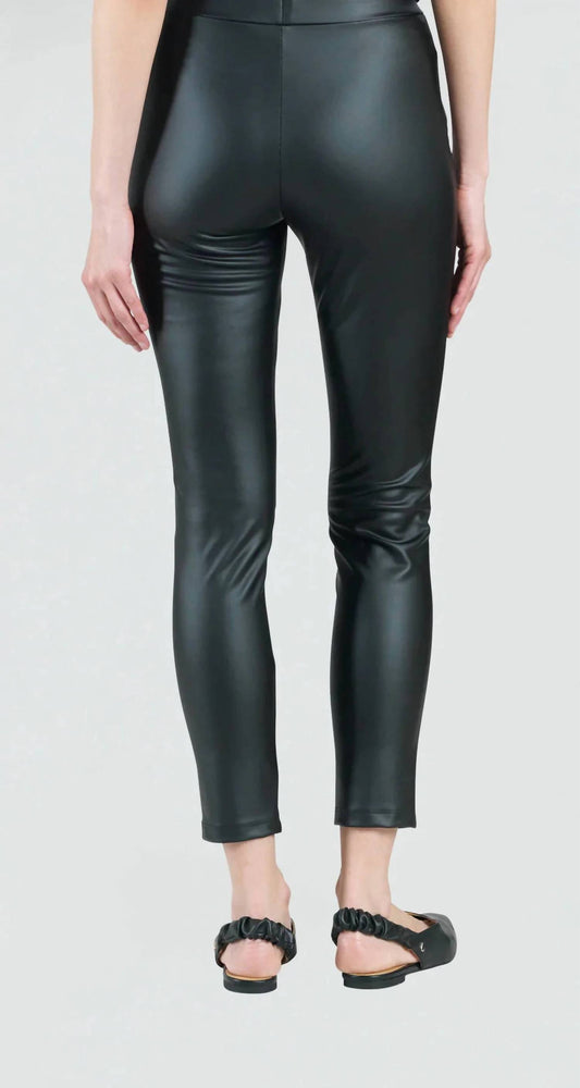 Clara Sunwoo - Liquid Leather Skinny Pocket Pant