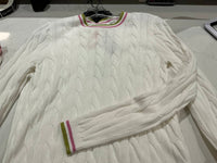 Minnie Rose - Women's Cable crew sweater