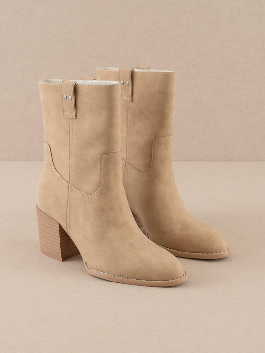 Oasis Society - Women's Jennie Classic Heeled Everyday Bootie