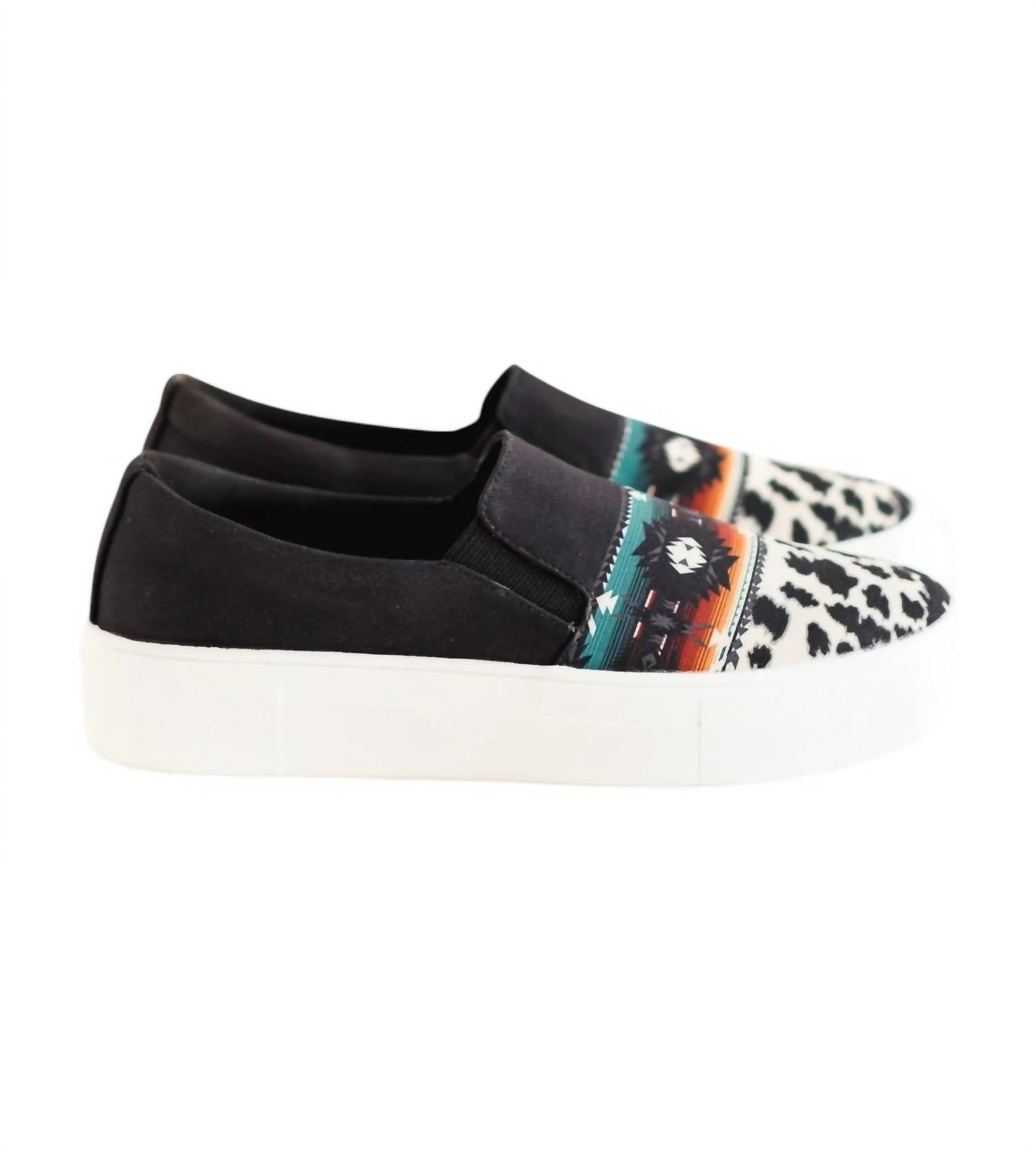Crazy Train - Women's Cooky Kicks Cowhide Shoes