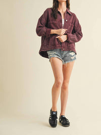 Mustard Seed - BACK PLEATED JACKET