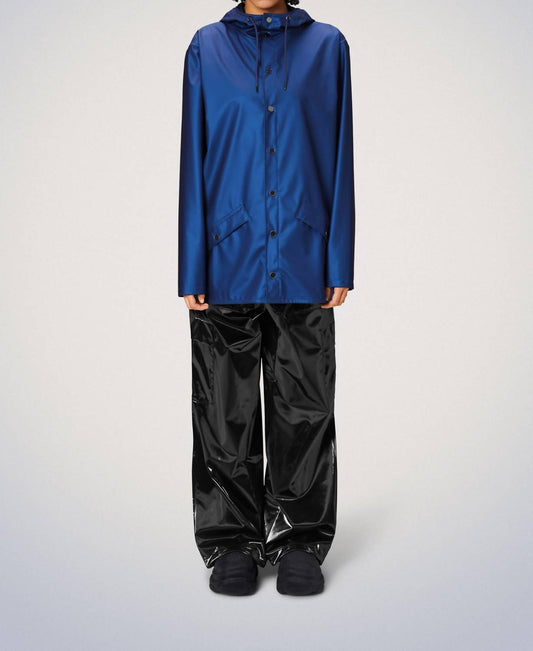 Rains - Snap Closure Raincoat Jacket