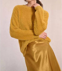 Molly Bracken - Fuzzy Knitted Sweater