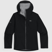 OUTDOOR RESEARCH Women's Strato Burst Rain Jacket in black - women's top - view 4