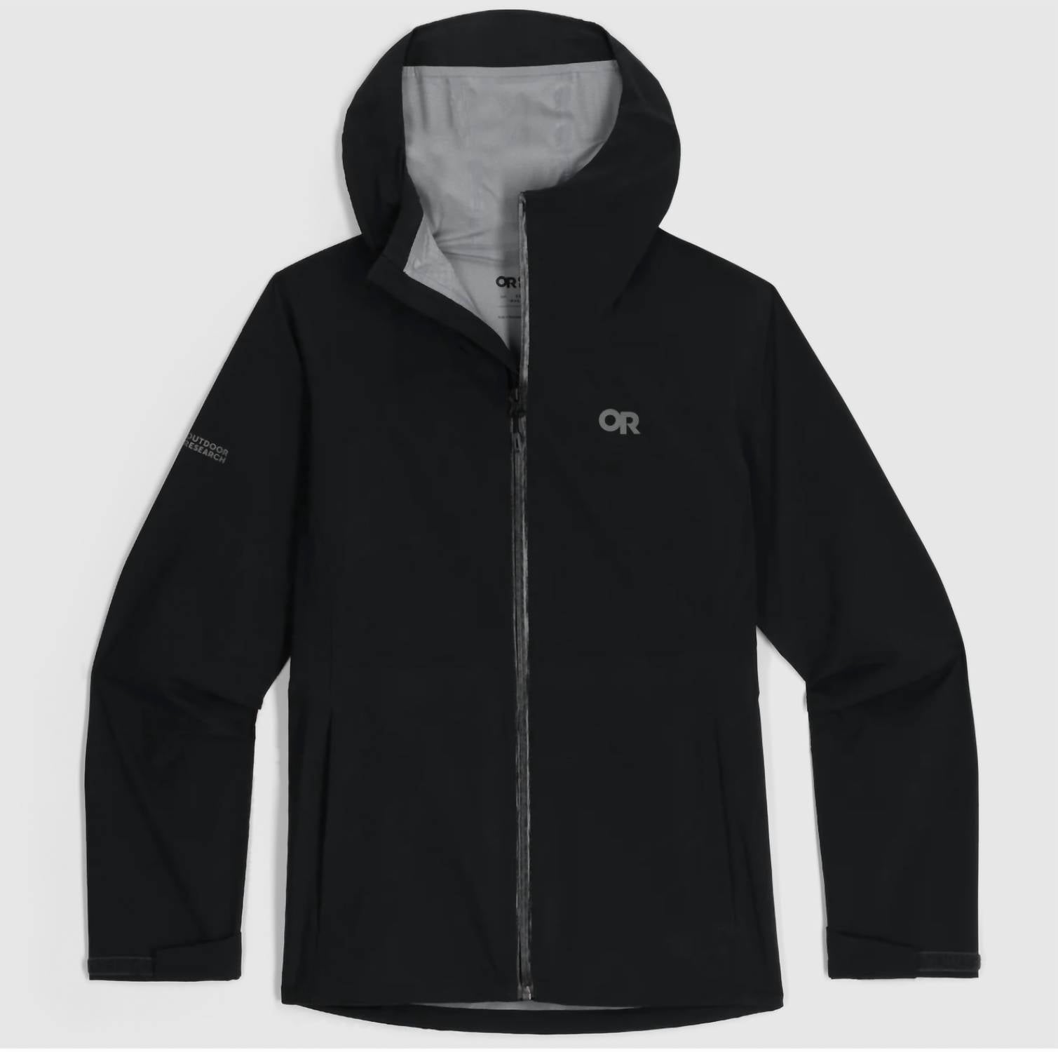 OUTDOOR RESEARCH Women's Strato Burst Rain Jacket in black - women's top - view 4
