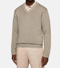 Boggi Milano - Cotton & Wool V-neck Sweater