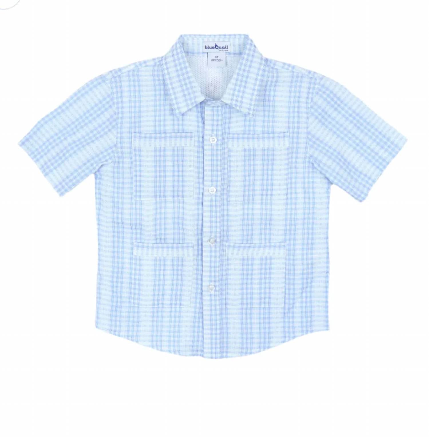 Blue Quail Clothing Co. - Guayabera Linen Short Sleeve Shirt