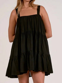 Elan - Jodi Tiered Woven Mini Dress