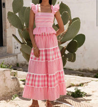 Pink City Prints - Kolkata Square Neck Top