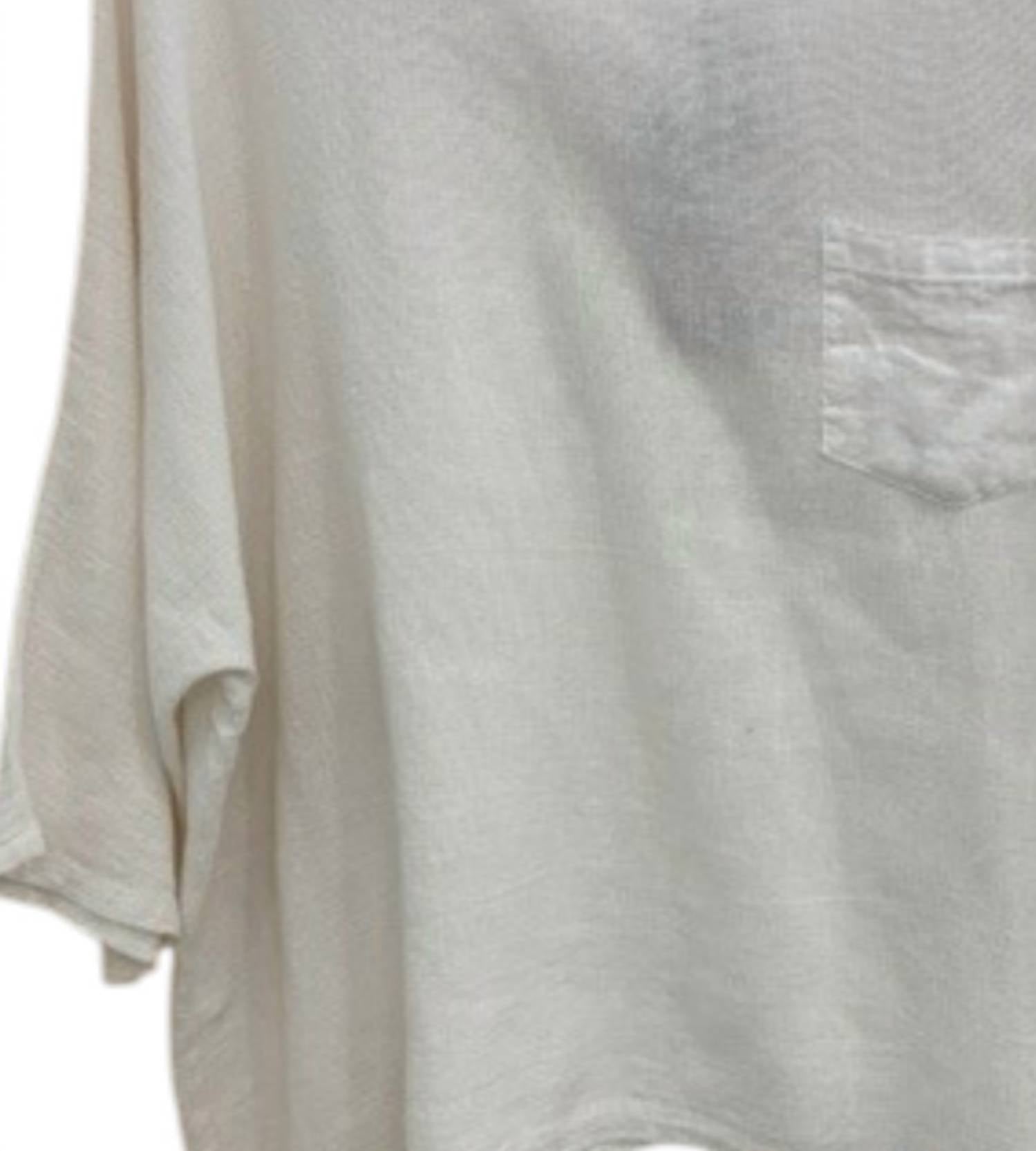 Bella Amore - Women's Scoop Neck Pocket Top