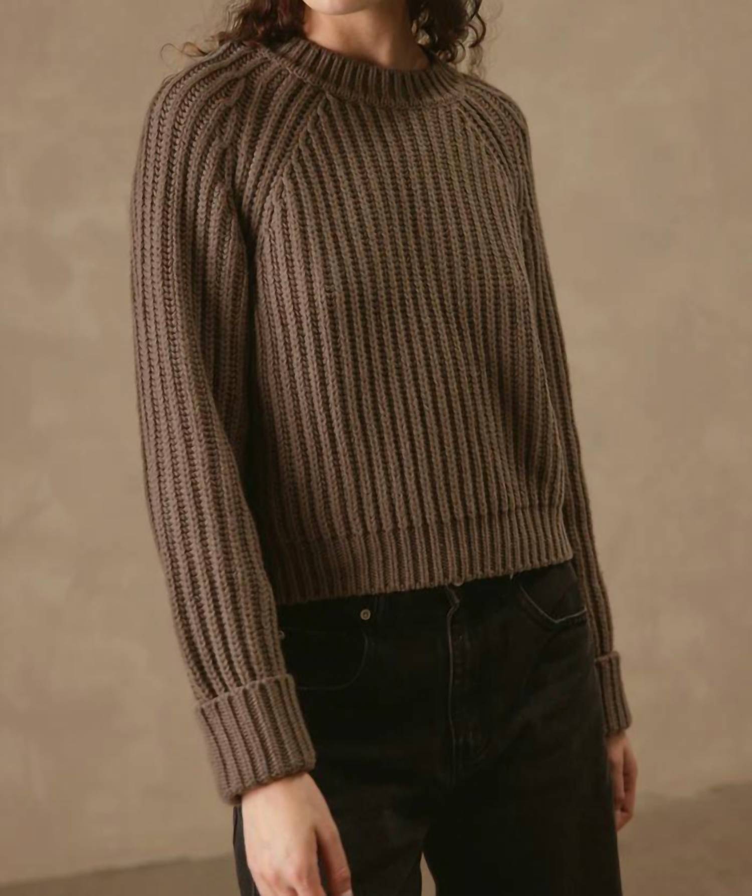 27 Miles Malibu - Violetta Chunky Ribbed Cotton Sweater