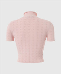 We11Done - Floral Knit T-shirt