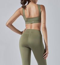 HEROINE SPORT High Support Vital Bra in army - women's intimate - alternate view