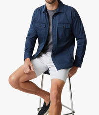 34 Heritage Arizona Slim-fit Short in gray dawn coolmax - men's shorts