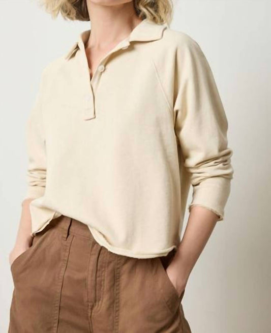 Lilla P - Shirttail Polo Sweatshirt