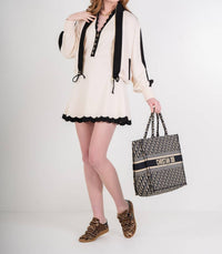 Emily Mccarthy - Varsity Orchid Mini Dress