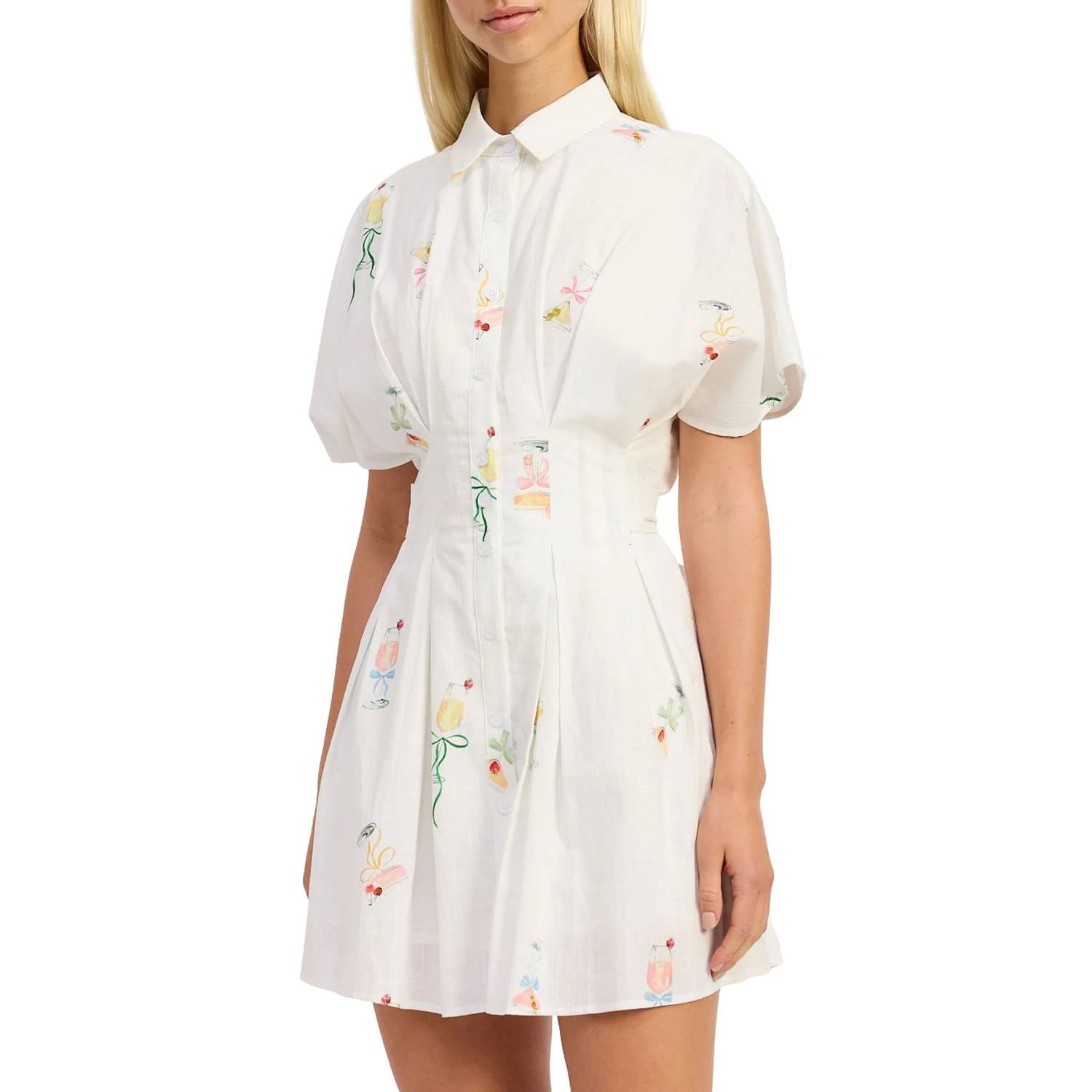 En Saison - Leanne Mini Shirt Dress
