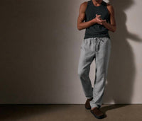 James Perse - Men's Wide Leg Relaxed Linen Pant
